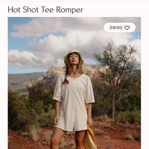 Free people hot shot romper
